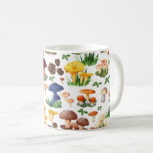 Mug Motif de champignons (Devant droit)