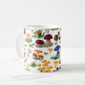 Mug Motif de champignons (Devant gauche)