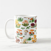 Mug Motif de champignons (Gauche)