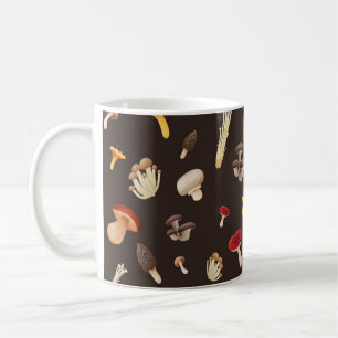 Mug Motif de champignons