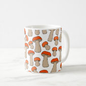Mug Motif de champignons d'Aspen rouge orange (Devant droit)