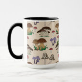 Mug Motif de champignons personnalisé (Gauche)