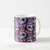 Mug Motif de chat crâne sucre (Devant droit)