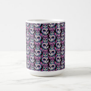 Mug Motif de chat crâne sucre