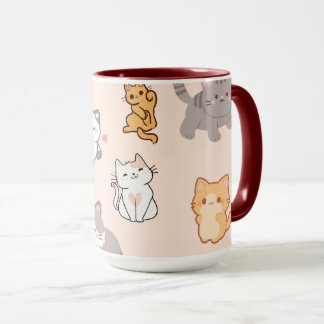 Mug Motif de chat mignon Kawaii