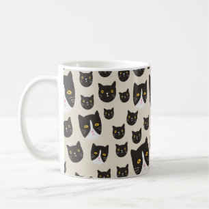 Mug Motif de chat sans joint/