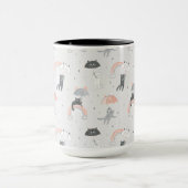 Mug Motif de chats à plume (Centre)