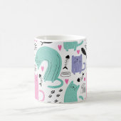 Mug Motif de chats mignons (Centre)