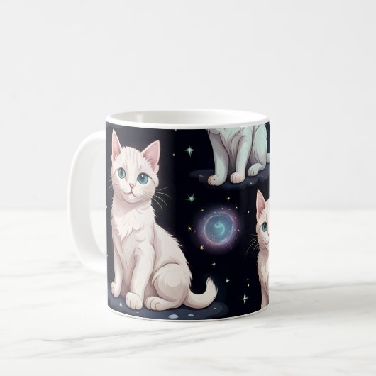 Mug Motif de chats mignons (Devant gauche)