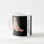 Mug Motif de chaussures de ballet (Devant gauche)