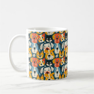 Mug Motif de chien coloré