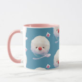 Mug Motif de chien de glace rasé mignon (Gauche)