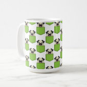 Mug Motif de chien de poche (Devant gauche)