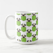 Mug Motif de chien de poche (Gauche)