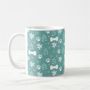 Mug Motif de chiens et d'os de vacances