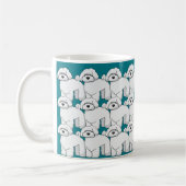 Mug Motif de chiot de Floofy (Gauche)