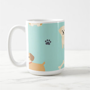 Mug Motif de chiots mignons