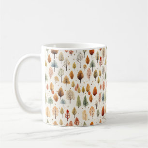 Mug Motif de chute aquarelle