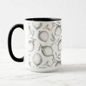 Mug Motif de citron dessiné à la main (Gauche)