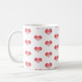 Mug Motif de coeur (Gauche)
