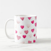 Mug Motif de coeur (Gauche)