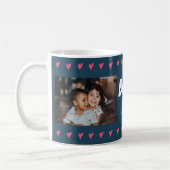 Mug Motif de coeur Best Papa 2 photo (Gauche)