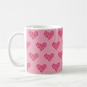 Mug Motif de coeur Love Pink Graphic
