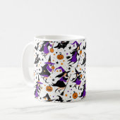 Mug Motif de compilation sorcière fou (Devant gauche)