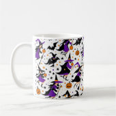 Mug Motif de compilation sorcière fou (Gauche)