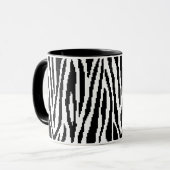 Mug motif de conception d'impression à 8 bits Pixel Ze (Devant gauche)