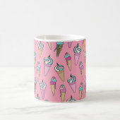 Mug Motif de cône de glace (Centre)