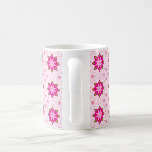 Mug Motif de confettis de fleurs de pétale