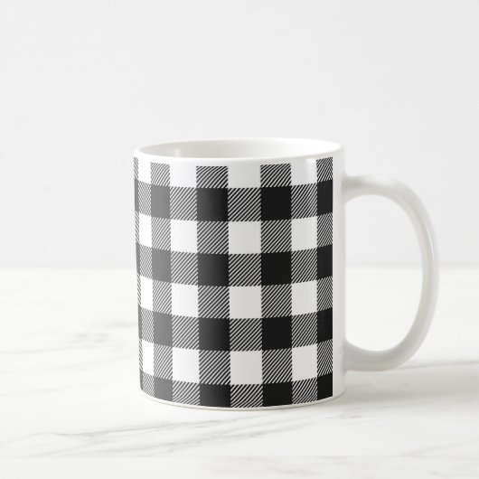 Mug Motif de contrôle du bison noir (Droite)
