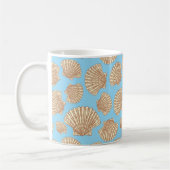 Mug Motif de coquillage de style Vintage (Gauche)