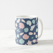 Mug motif de coquillages (Devant droit)