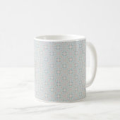 Mug Motif de coquillages en continu (Devant droit)