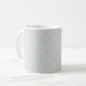 Mug Motif de coquillages en continu (Devant gauche)