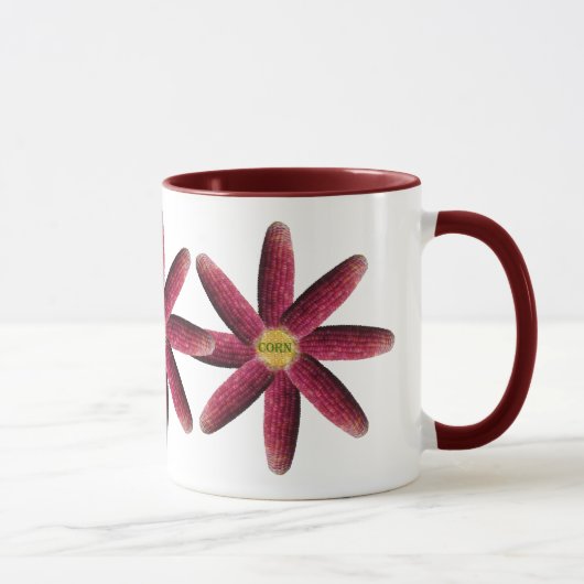 Mug Motif de Corne rouge (Droite)