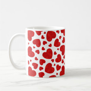 Mug Motif de couleur rouge