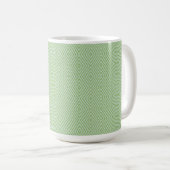 Mug Motif de courge à rayures vertes (Devant droit)