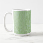 Mug Motif de courge à rayures vertes (Gauche)