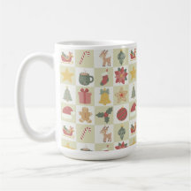 Motif de Courtepoint de Noël
