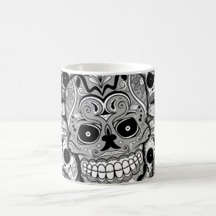 Mug Motif de crânes de sucre