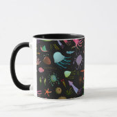 Mug Motif de créatures de mer (Gauche)