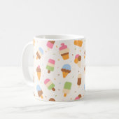 Mug Motif de crème glacée, cône de crème glacée, Votre (Devant gauche)