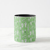 Mug Motif de crocodile de croquis (Centre)