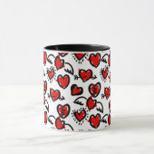 Mug Motif de croquis d'Anti-Valentine (Centre)