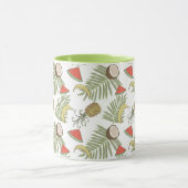 Mug Motif de croquis de fruits tropicaux (Centre)