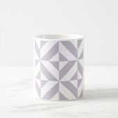 Mug Motif de cube de pale Cool géométrique (Centre)