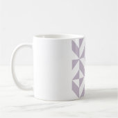 Mug Motif de cube de pale Cool géométrique (Gauche)